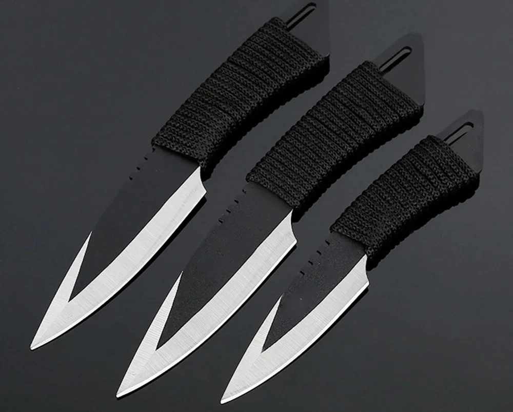 Сова OD088 3 шт. нож для выживания на открытом воздухе из титана cuchillo военный Охотничий Тактический нож с фиксированным лезвием карманный нож