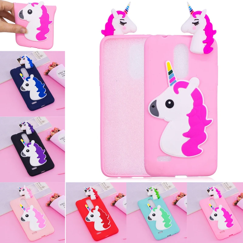 TopArmor 3D Case For LG K4(2017) Cute Cartoon Unicorn Phone Cases K10(2017) Coque K8(2017) |
