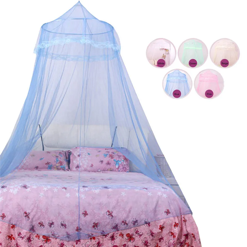 Dome Lace Mosquito Nets Indoor Outdoor Play Tent Bed Canopy Insect