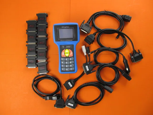 

2017 top t300 key programmer v15.8 English or Spanish For Multi-Brand Cars T-300 Auto Transponder 2 years warranty