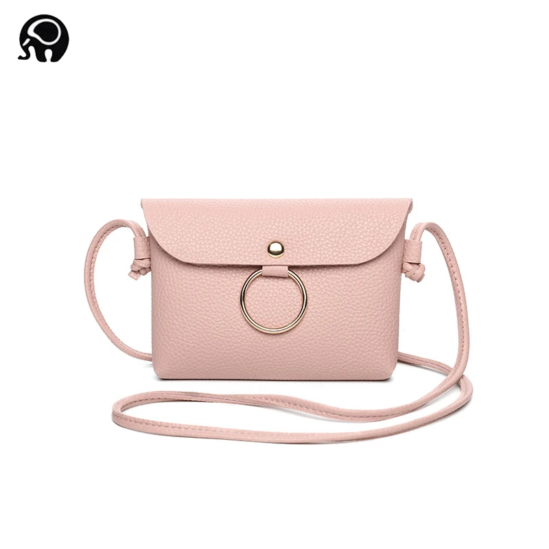 

2018 Women Bag Women's Shoulder Bag PU Leather Messenger Bag Hobo Satchel Purse Tote Mini Square Handbag
