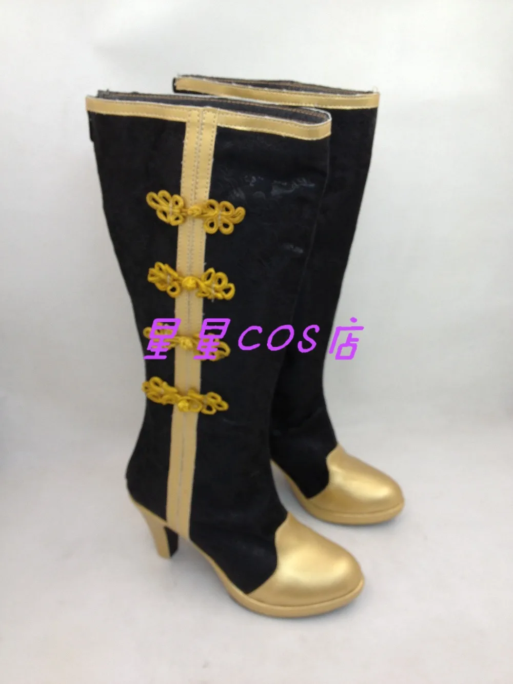 

Love Live! Cheongsam Awakening Hoshizora Rin Cosplay Shoes Boots X002