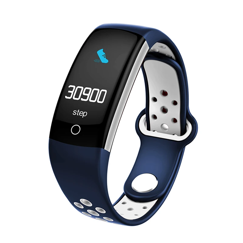 SCELTECH Q6 Heart Rate Monitor Fitness Bracelet Smart Wristband Blood Pressure/Oxygen Smart Bracelet Band IP68 Waterproof Watch