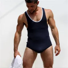 Мужское сексуальное боди, боди для бодибилдинга, мужское нижнее белье