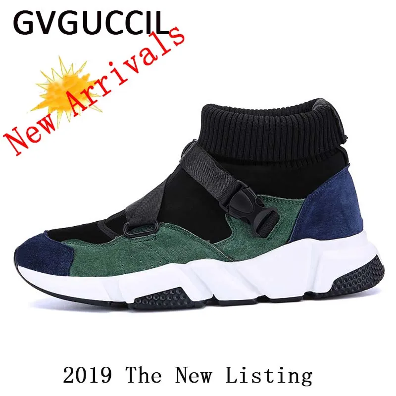 

GVGUCCIL New Man Brand Antiskid and wear-resistant Outdoor Jogging Men Running Shoes Super Light Athletic Walking men sneakers