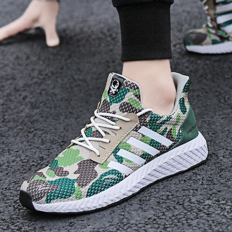 Breathable Running Shoes Large Size Sneakers 46 New Fashionable Men's Shoes Comfortable Walking Jogging Casual Shoes