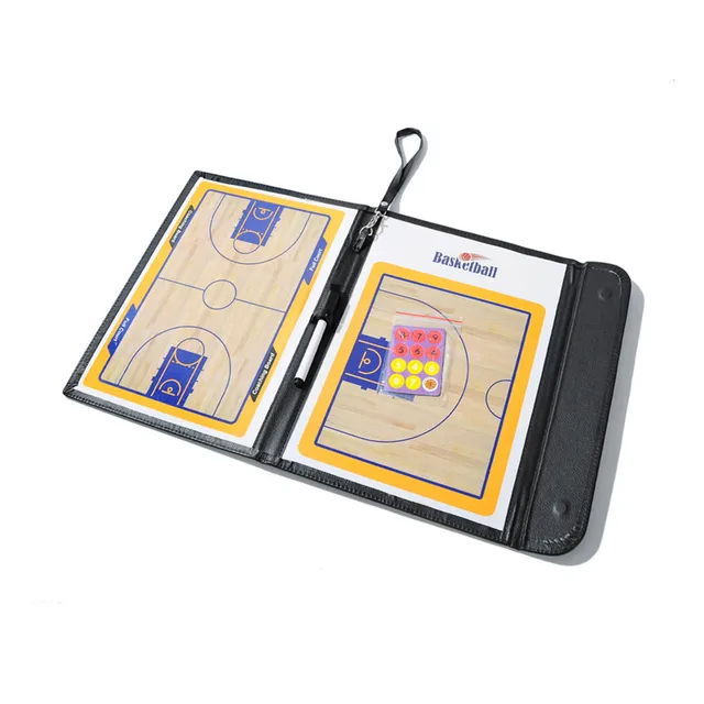 Folding basketball tactics board / basketball coach tactical