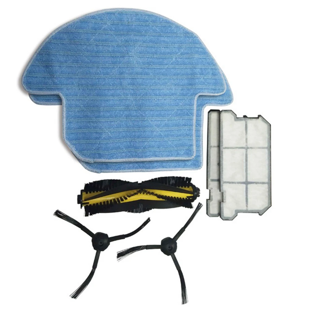 

ILIFE V7s and V7s Pro Replacement Kits with Main Side Brushes HEAP Filter MOP Cloth