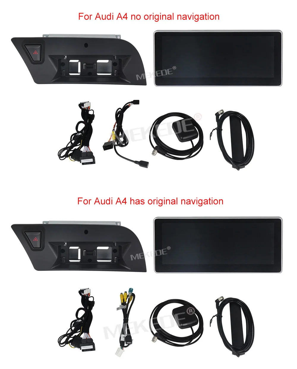 Cheap 4G lte Android 7.1 Auto Radio Multimedia GPS navigation 3GB+32GB Car DVD GPS Player for Audi A4L B8 A5 2009-2016 IPS Screen 15