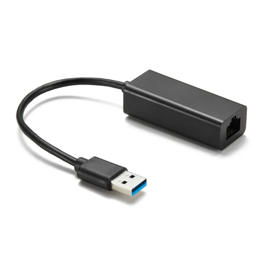 USB 3,0 RJ45 10/100/1000 Мбит/с Gigabit высокой Скорость RJ45 Ethernet LAN сетевой адаптер Чипсет черный для nintendo переключатель
