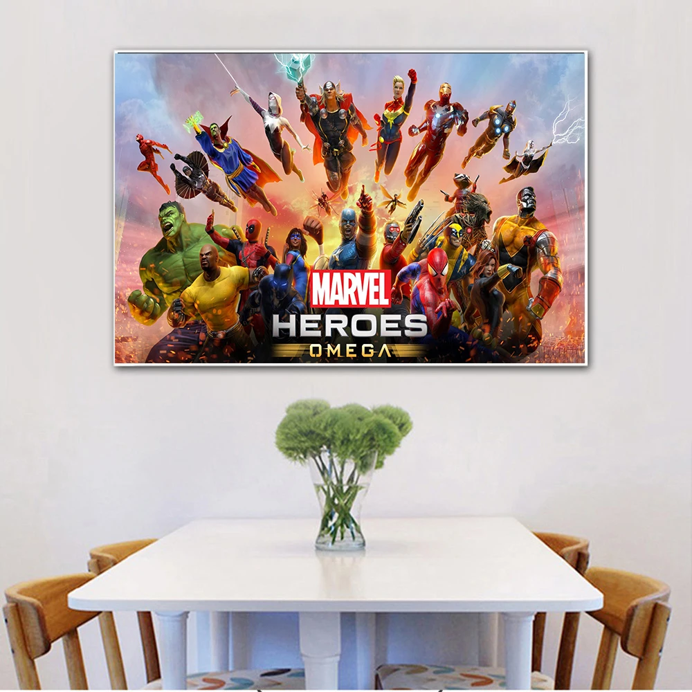 

flash superman wonder woman super man justice league movies posters and prints canvas print wall art home Decor cuadros