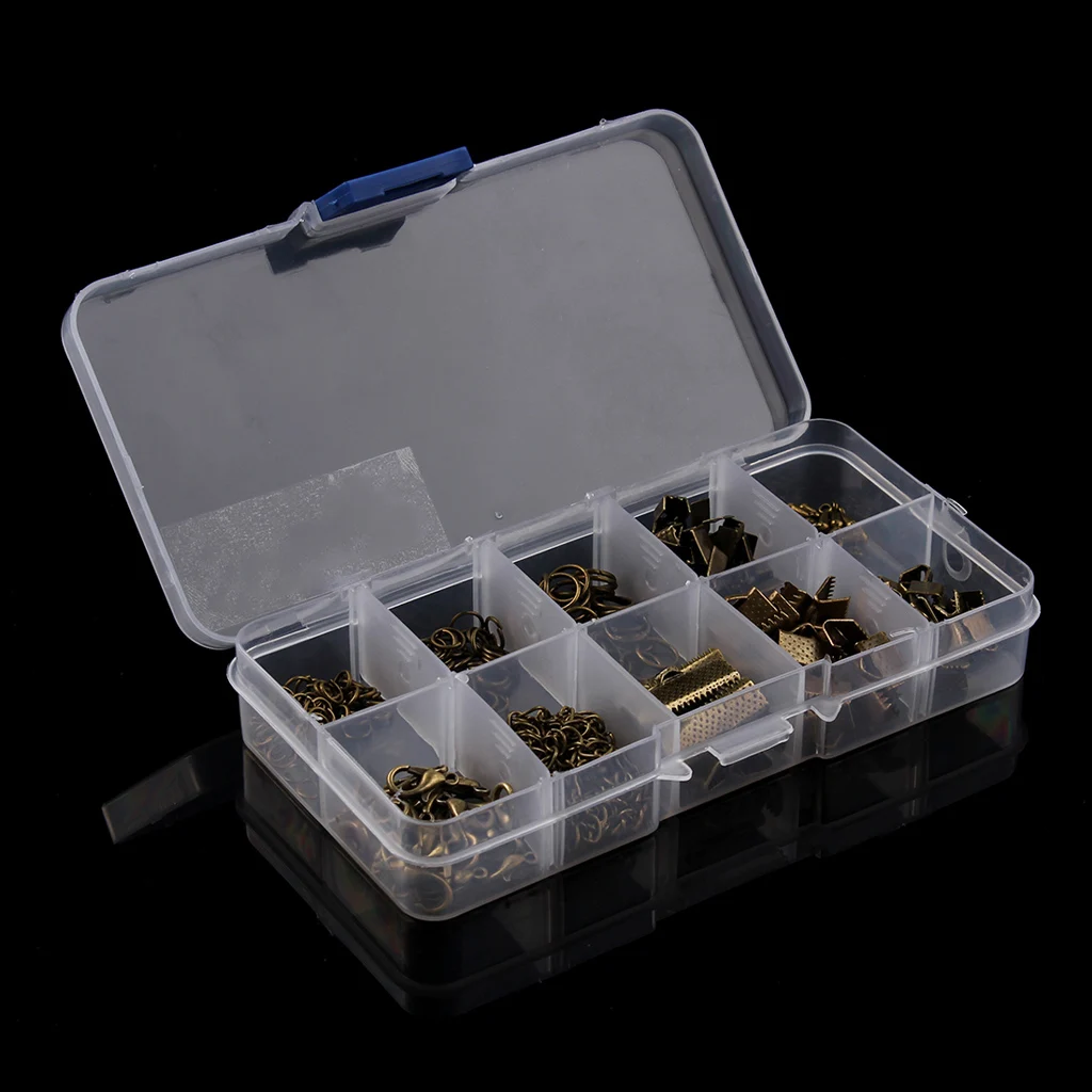 2 Set Jewellry Making Starter Kit Beading & Jewelry Making Kit DIY Handmade Jewelry Supplies Bronze and silver color