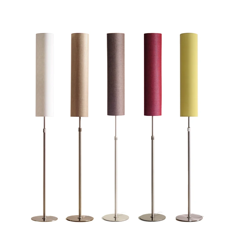 

Modern Floor Lamp Minimalist Stainless Steel Standing Lamps for Living room Reading Lighting Loft Iron Floor light E27 LED bulb