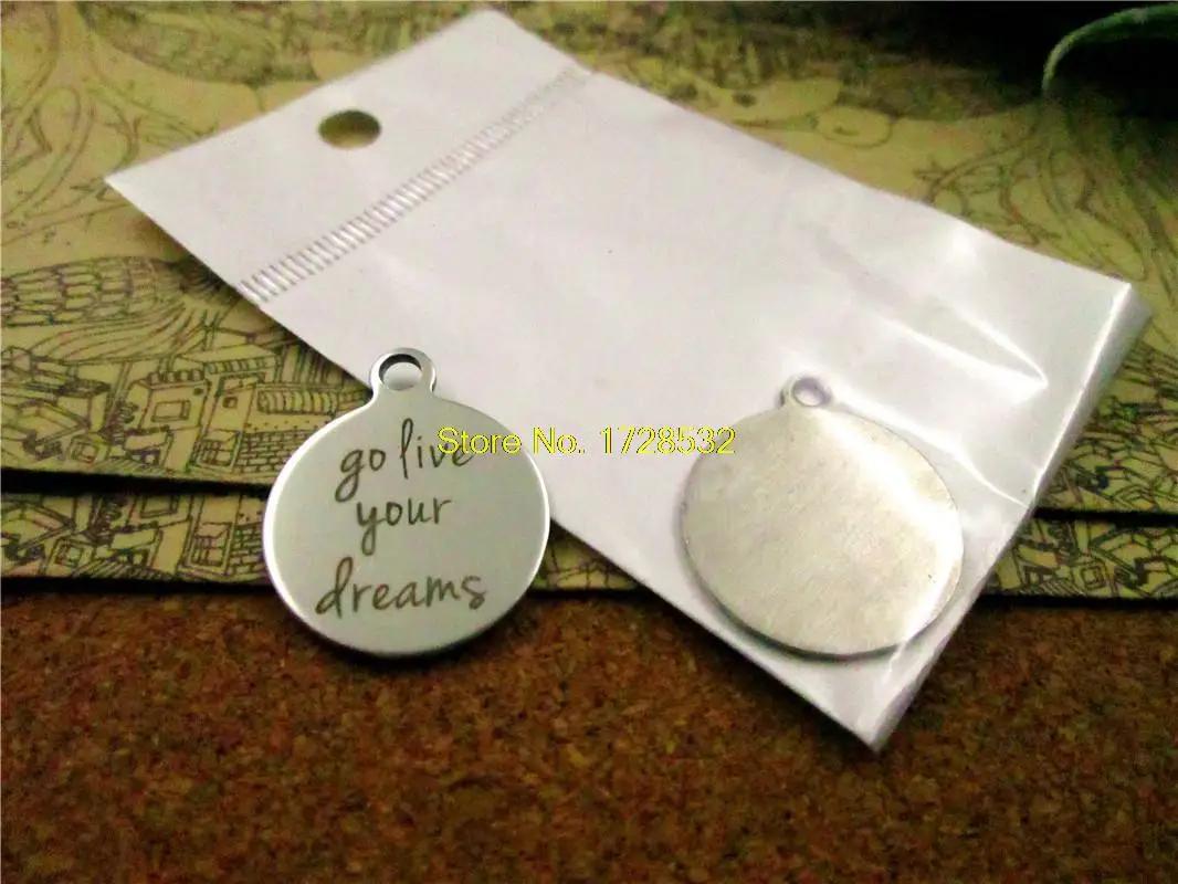 10pcs-подвески из нержавеющей стали 10pcs-подвески из нержавеющей стали