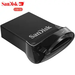 SanDisk Mini USB 3,1 Flash Drive 256 ГБ 128 ГБ 64 ГБ 32 ГБ 16 ГБ Pen Drives Flashdisk U диск 130 МБ/с