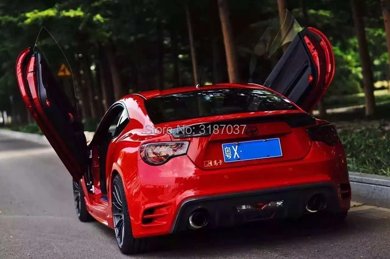 Для Toyota GT86 BRZ спойлер крыло 2013- ABS пластик Неокрашенный задний спойлер на крыло, крышу багажник губы крышка багажника автомобиля Стайлинг