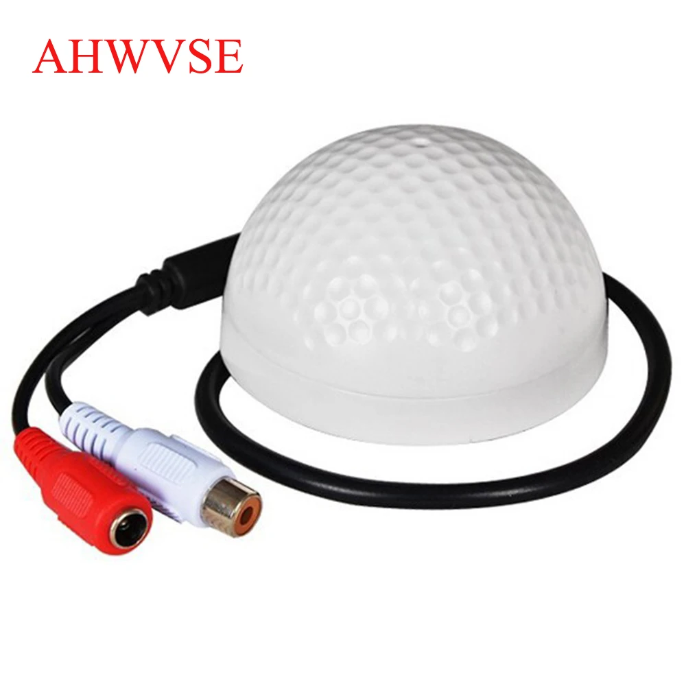 

5pcs/lot 100 Square Meters Mini CCTV Security Surveillance Microphone Audio Input MIni High Sensitive Microphone Security Camera