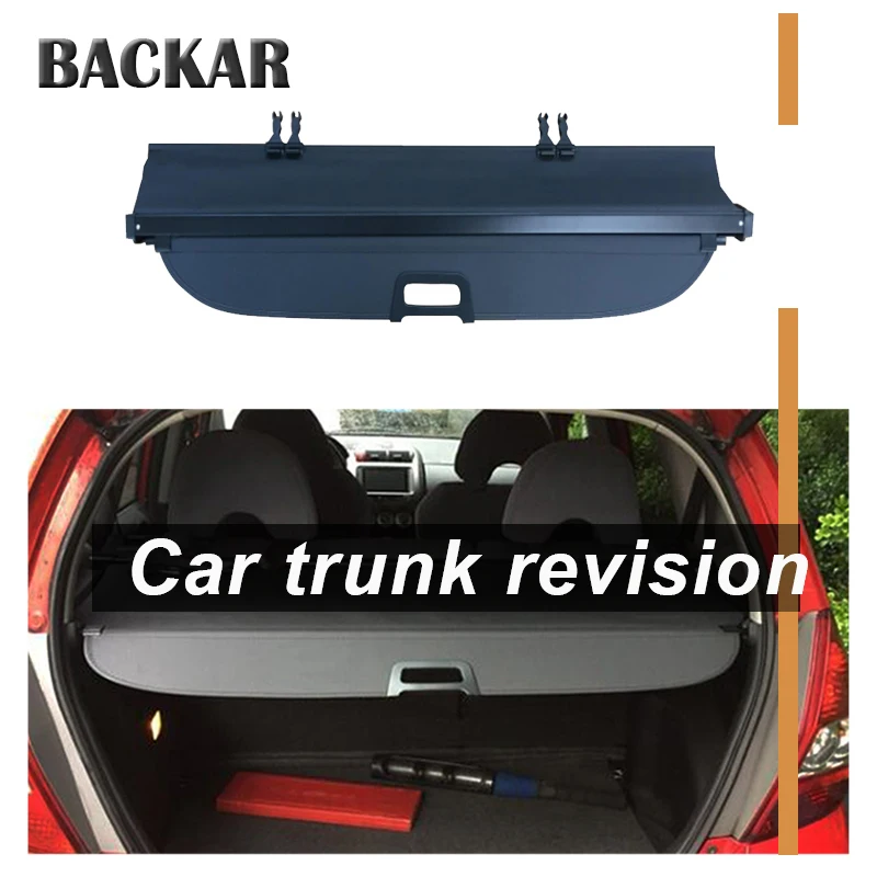 Backar 1 комплект для Honda Fit/Jazz Автомобильный задний багажник Грузовой Чехол черный защитный щит тени авто аксессуары