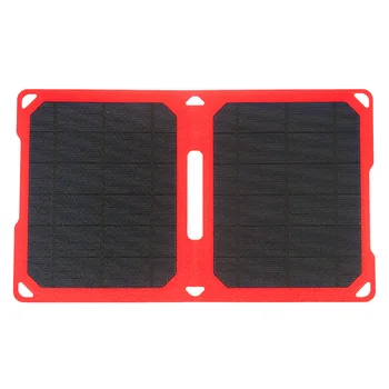 

PowerGreen Folding 10 Watts ETFE Solar Charger Panel 5V 2A Monocrystalline Silicon Solar Mobile Power Bank for Apple & Andriod