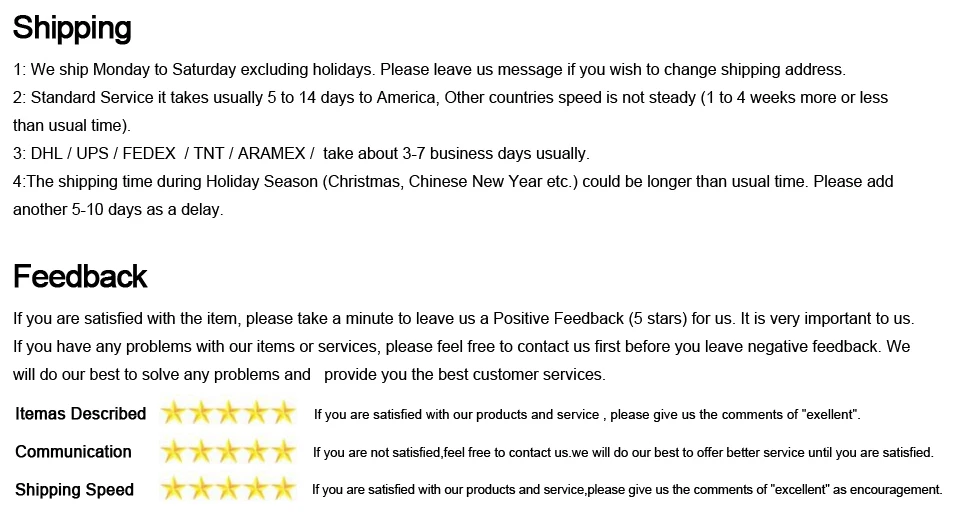 Feedback