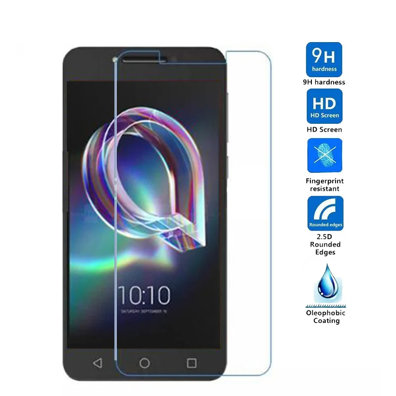 2 шт закаленное стекло для Alcatel U5 HD 5047 U3 3g стекло-экран протектор для Alcatel One Touch X1 OT-7053D 7053D A5 светодиодный OT5085D