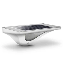 Светодиодный солнечный свет Мощность движения Сенсор свет лампы безопасности Водонепроницаемый открытый светодиоды на солнечной батарее для сада улица