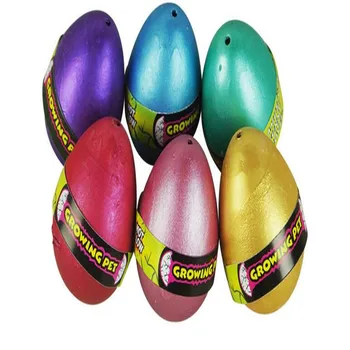 

6PIECE/LOTS Funny large 6CM color dinosaur egg toys Children's gift