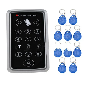 

Hot Sale!RFID Proximity Access Control With digital Keypad support1000 Users+ 10 Key Fobs For RFID Door Access Control System