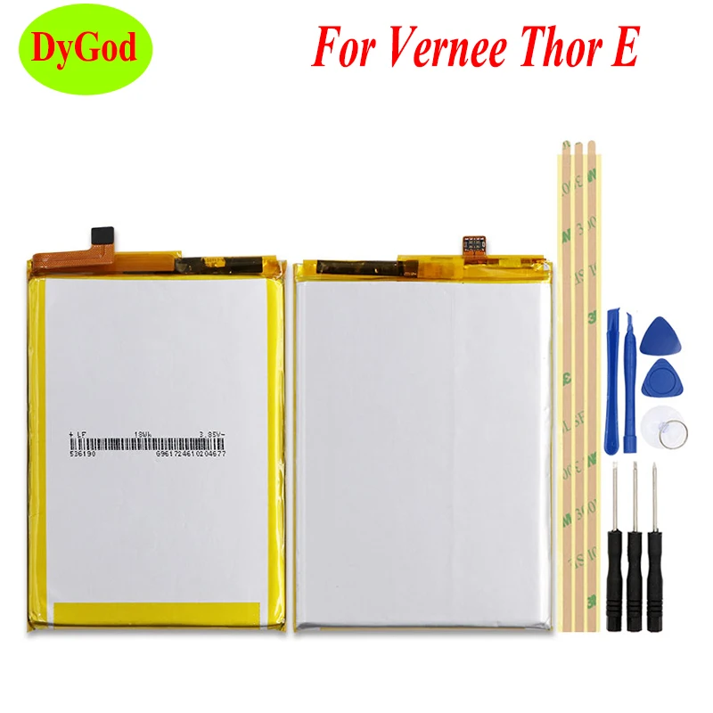 Аккумулятор DyGod 5020 мАч MTK6753 для Vernee Thor E, высококачественный Сменный аккумулятор для смартфона Vernee Thor E