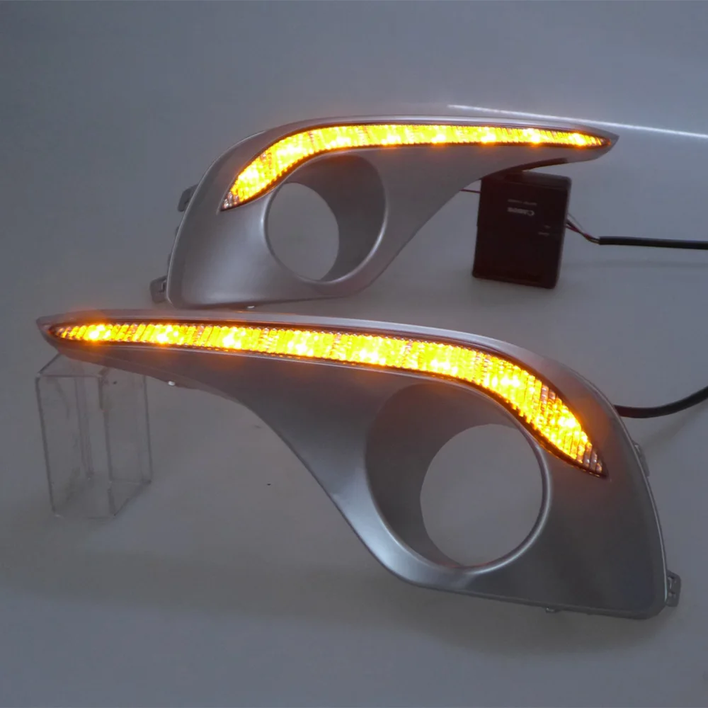 

Car DRL kit for Toyota Highlander 2012 2013 2014 2015 LED Daytime Running Light daylight for car led drl light 12V