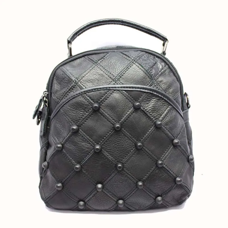 

AETOO 2018 new European and American large-capacity Guangzhou leather oil wax leather backpac