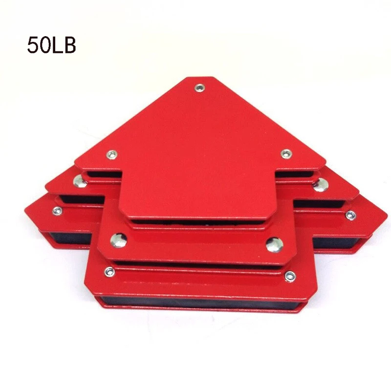 1pc 50Lb Magnetic Welding Holder Arrow Shape Multiple Angles Holds Up to for Soldering Assembly Welding Pipes Installation