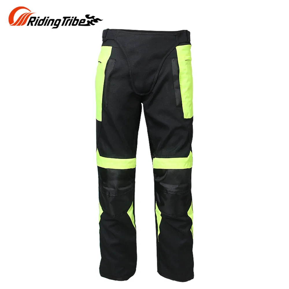 

Riding Tribe Motocross Riding Sports Pants Street Racing Windproof Motorcycle Trousers With Removable Protector Guards Liner
