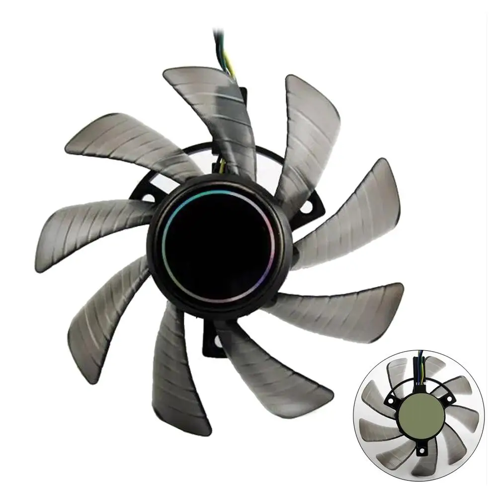 

DIY T129215SU Graphics Card 4Pin Cooling Fan For ASUS GTX460/580/680 HD6870/6790