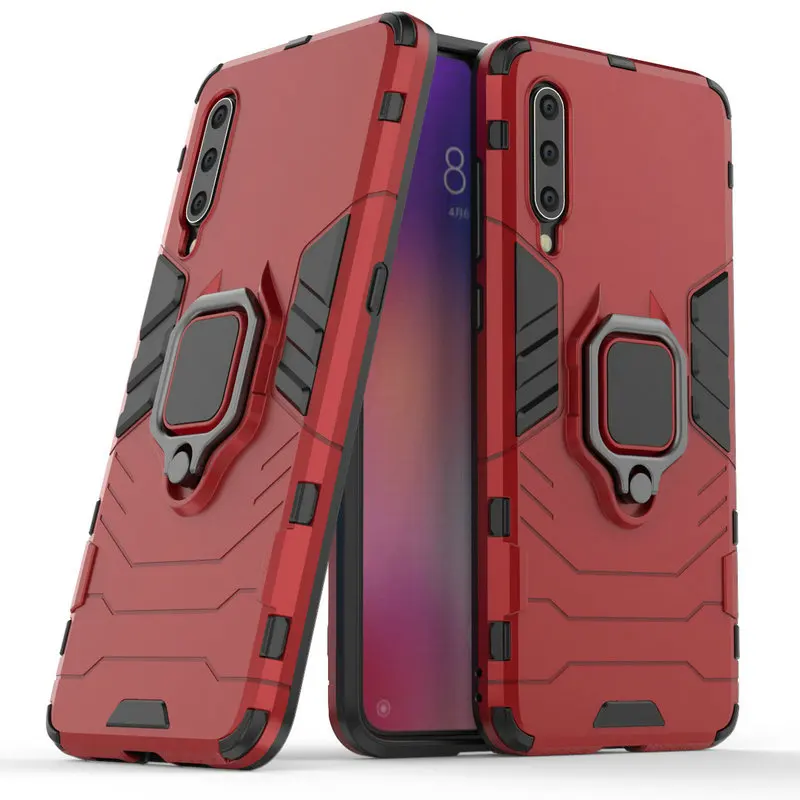 3D кольцевой защитный чехол для Xiaomi Mi 9 Mi9 SE 128 Гб 64 ГБ Автомобильный держатель