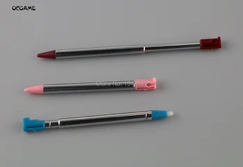 

OCGAME 30pcs/lot High quality Metal Retractable Extendable Touch Screen Stylus Pen for 3DS