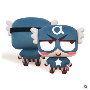 

Cartoon Seat with Headrest and Neck Cartoon Neck Pillow Lovely Headrest for Automobile Interior