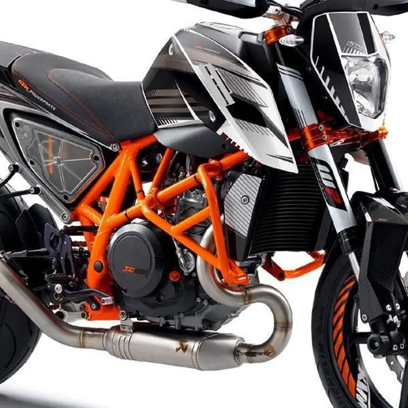 2013- для KTM DUKE 690 DUKE690 защита двигателя краш-бар трюковые клетки оранжевый цвет защита двигателя бампер Рамка протектор