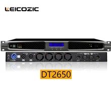 Leicozic dsp усилитель звука 650 Вт x2 RMS 1u цифровой усилитель сцены 1u стойка крепление усилитель мощности профессиональный усилитель