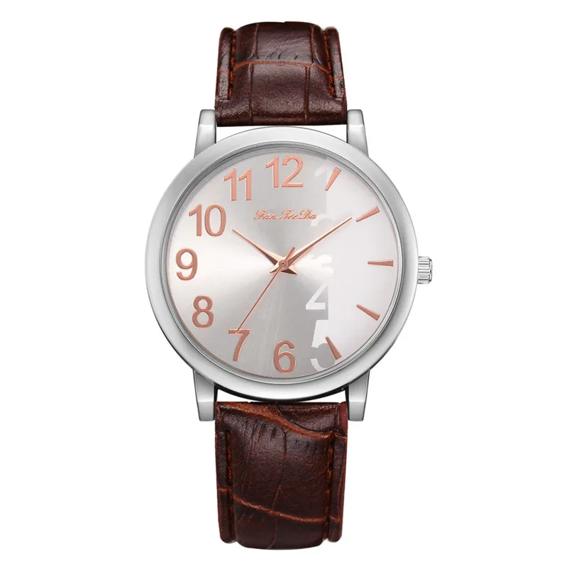 2018 High Quality women fashion casual watch luxury dress Leather bands Analog Quartz Wrist Watch clock relogio feminino Y12 (7)