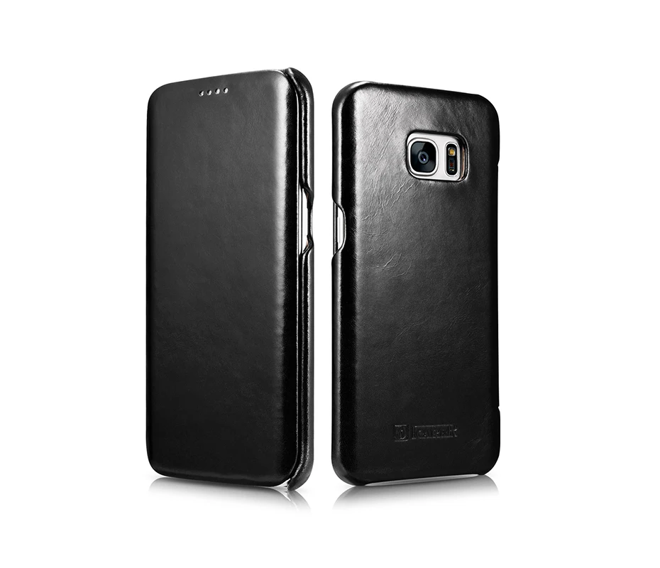 Роскошный чехол из натуральной кожи для samsung Galaxy S7/S7 Edge, Fundas, Модный чехол на весь экран, защитный флип-чехол, чехол для телефона s