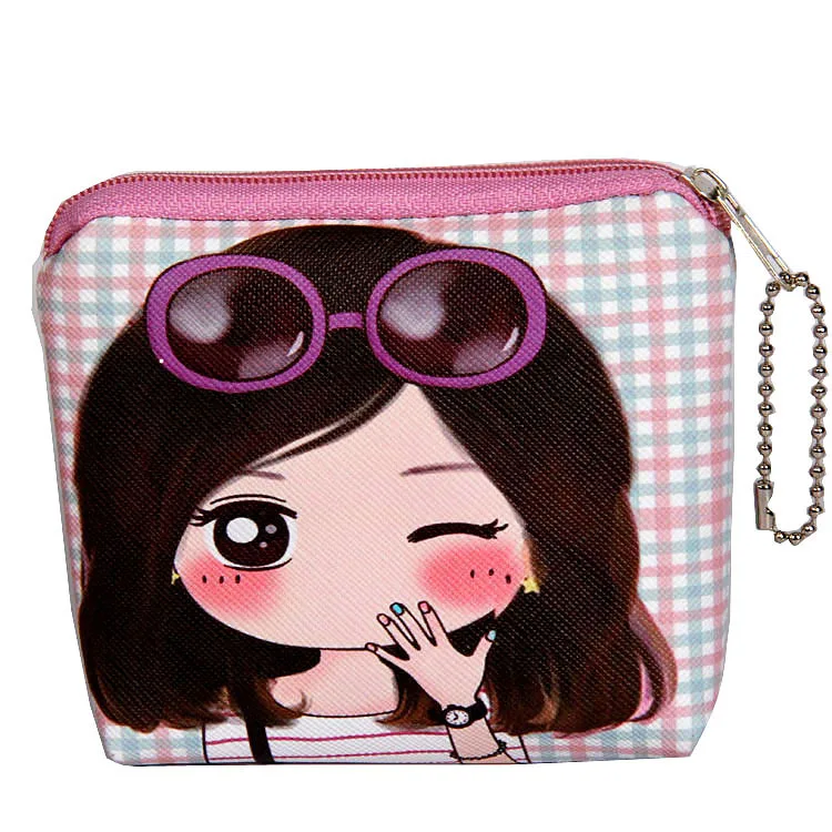 Симпатичный мини-портмоне Для женщин дети маленькие нулевой кошелек сумка Kawaii для маленьких девочек деньги карман-держатель для карт