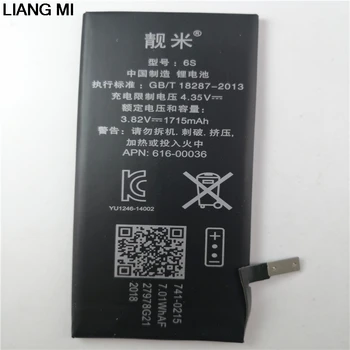 

100% Original cell Phone Battery For iPhone 6s Real Capacity 1715mAh With Repair Tools Kit and stand holder for gift