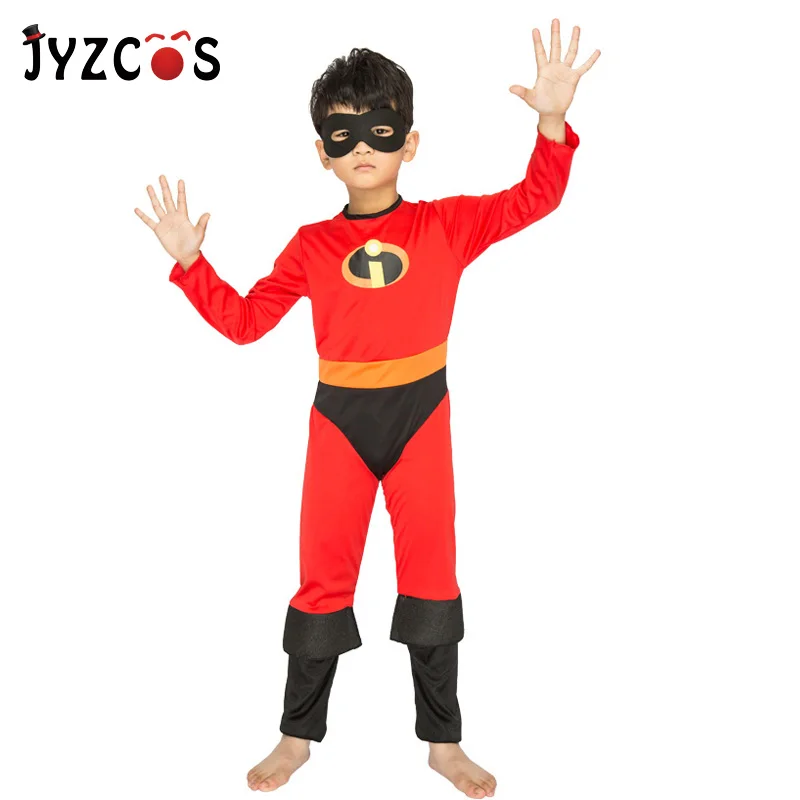 

JYZCOS The Incredibles Costume Halloween Costumes for Kids Boys Superhero Cosplay Zentai Suit Party Fancy Dress