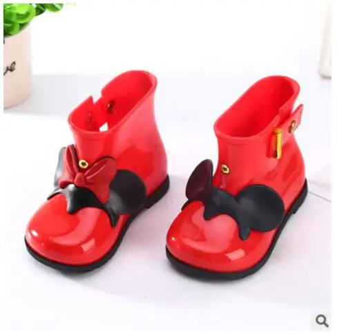 

Free shipping Children's boots 2018 Girls rubber shoes spring Children's Rain boots Baby Boys shoes Girls boots Boys shoes 34