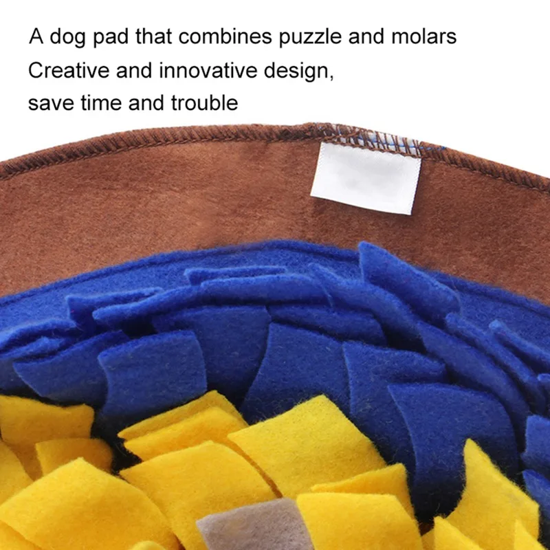 Мягкий собачий нюхательный коврик для собак, моющееся одеяло для дрессировки собак, коврик для дрессировки IQ, отпускающая давление в носу, рабочая игрушка