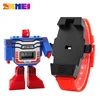 SKMEI-reloj Digital para niños, con fecha, cronógrafo deportivo para niños, Robot de transformación, 1095 ► Foto 1/6