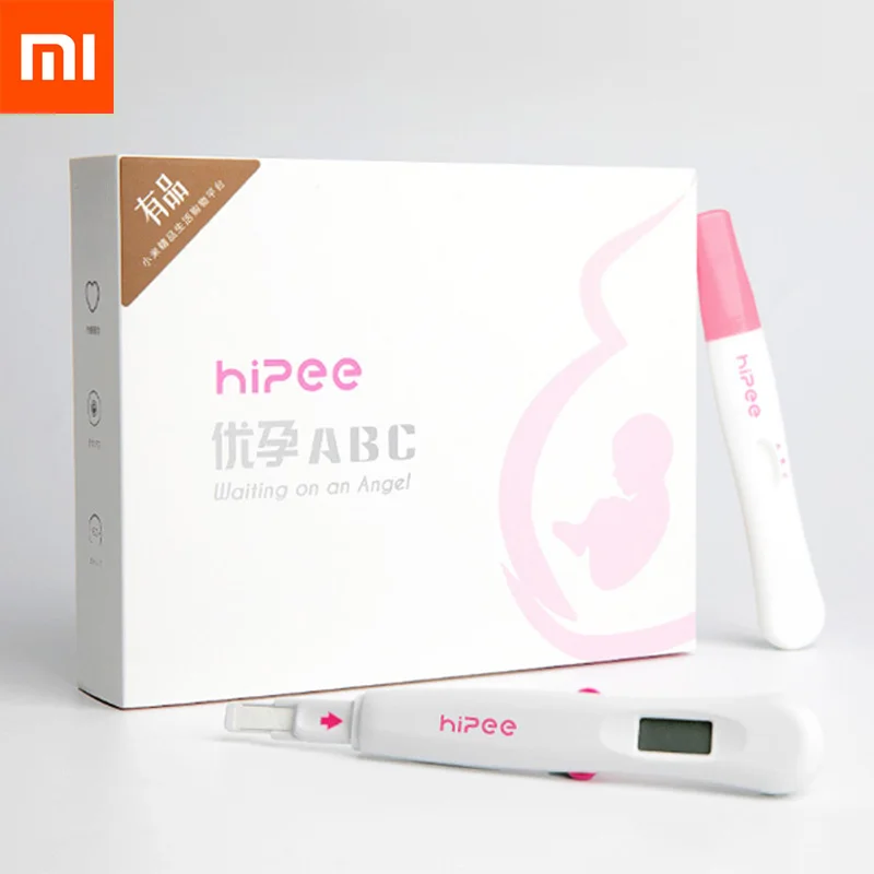 

Xiaomi Mijia HiPee Pregnancy Intelligent Ovulation Detector ABC Set 3min Speed Detect Family Health Care Pregnant test kit