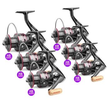 

Portable Spinning Fishing Reel Metal HB1000-HB6000 Series Wheel Sea Boat Fishing Tackle &T8