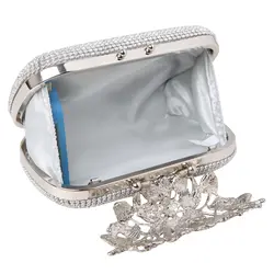 2018 Новая мода высокого качества Женская вечерняя Свадебная сумка клатч свадебные, из горного хрусталя свадебные сумочки кошелек